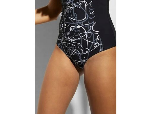 B.P.C kostium kąpielowy czarny ze wzorem r.42