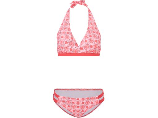 B.P.C bikini wzorzyste neonowy róż r.38
