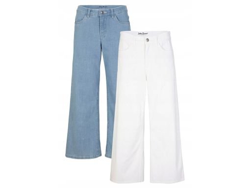 B.P.C jeansy rybaczki ze stretchem 2-pak r.40