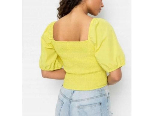 B.P.C krótka bluzka limonka r.46