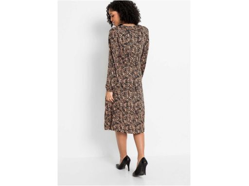B.P.C sukienka midi w cętki r.32/34