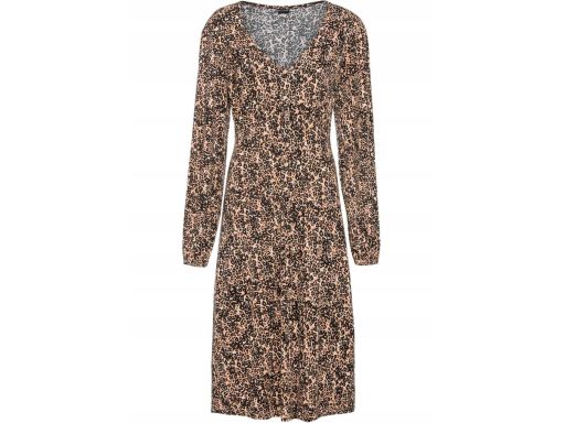 B.P.C sukienka midi w cętki r.32/34