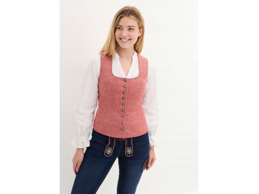 B.P.C Kamizelka gorset w stylu ludowym z wełną ^46