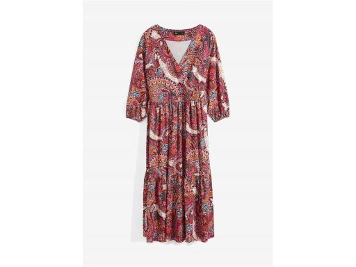 B.P.C sukienka midi we wzory r.32/34