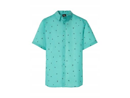 B.P.C koszula męska letnie wzory krótki rękaw bawełna ^39/40