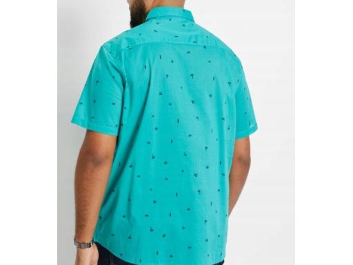 B.P.C koszula męska letnie wzory krótki rękaw bawełna ^39/40