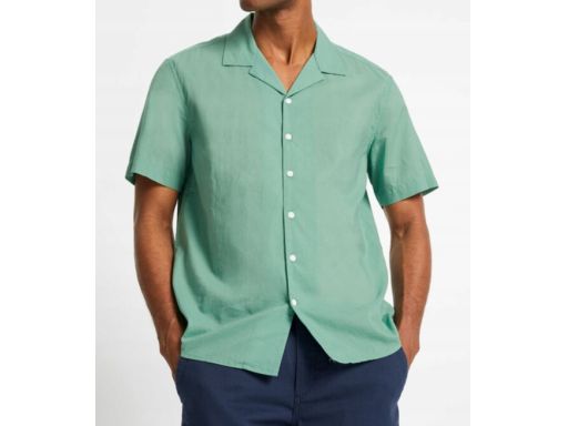 B.P.C męska koszula bawełniana zielona ^39/40