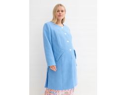 B.P.C płaszcz ciążowy niebieski klasyczny jednorzędowy ^46