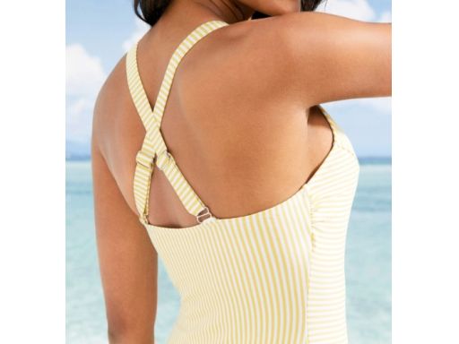 B.P.C strój kąpielowy w delikatne paski 40.