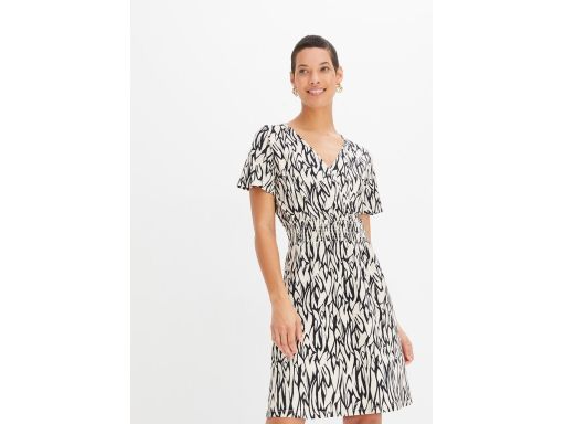 B.P.C sukienka wzorzysta dżersejowa r.40/42