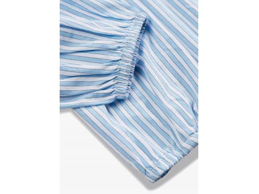 B.P.C bluzka koszulowa kopertowa w niebieskie paski 42.