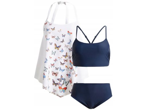 B.P.C tankini 3-elementy w motyle 40.