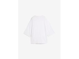 B.P.C biały t-shirt oversize z wiskozy r.40/42