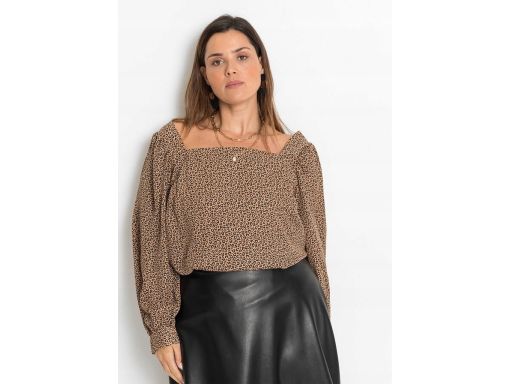 B.P.C bluzka w cętki modna r.44
