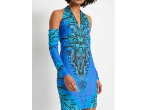 B.P.C sukienka nadruk odkryte ramiona ^36/38