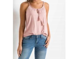 B.P.C top brudny róż z troczkami r.36/38
