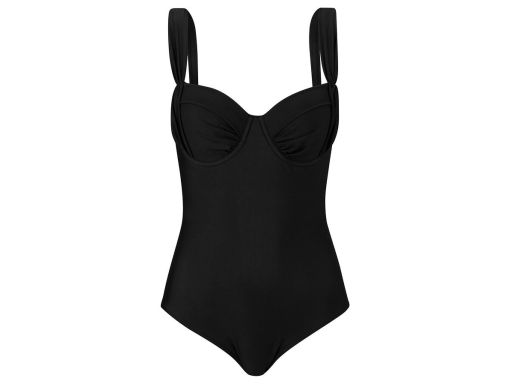 B.P.C kostium kąpielowy czarny na fiszbinach 40 (80C).