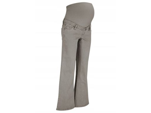 B.P.C spodnie jeansowe oliwkowe ciążowe ^34