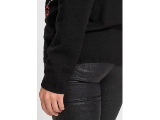 B.P.C sweter świąteczny bombki z cekinów 52/54.
