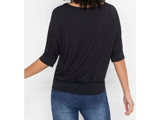 B.P.C bluzka z cekinami ciemna zieleń r.36/38