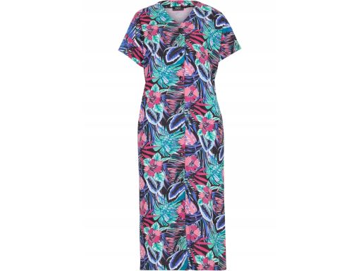 B.P.C sukienka oversize bawełniana wielokolorowa ^36/38