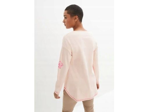 B.P.C bluzka bawełniana z nadrukiem długi rękaw ^36/38