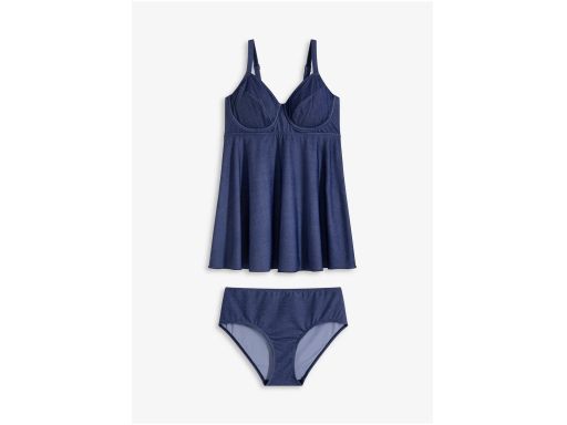B.P.C tankini modne imitacja jeansu r.42(80D)