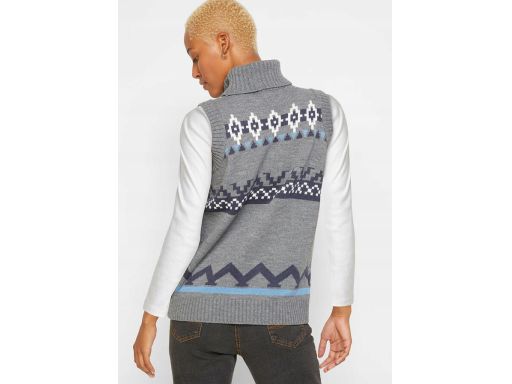 B.P.C kamizelka dzianinowa z golfem r.52/54