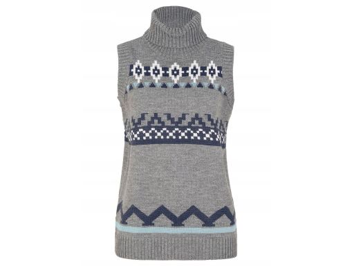 B.P.C kamizelka dzianinowa z golfem r.52/54