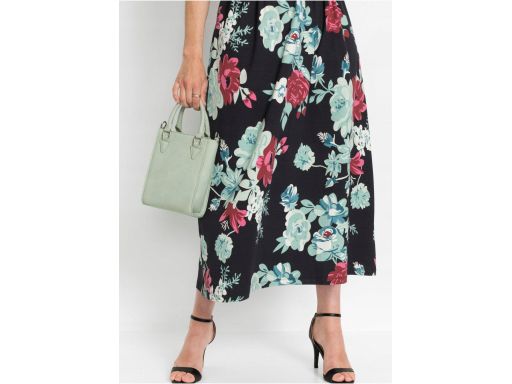 B.P.C długa sukienka bawełniana w kwiatki 40/42.