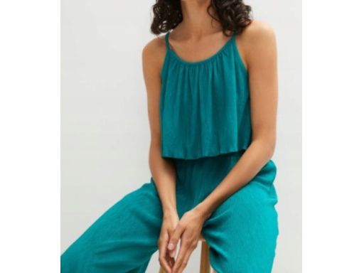 B.P.C top morski krepowany krótki 40/42.