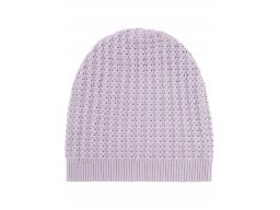 B.P.C dzianinowa czapka liliowa z tkanym wzorkiem ^UNIWERSALNA