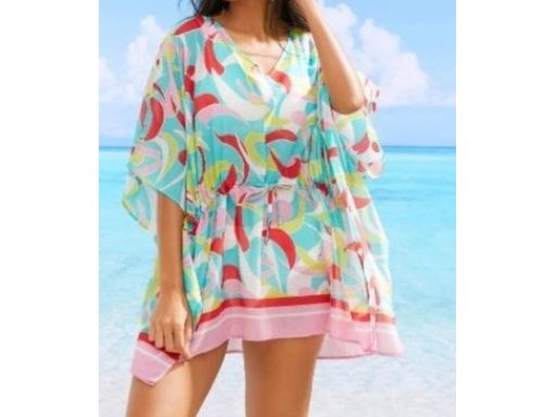 B.P.C Tunika plażowa wielokolorowa ^36/38