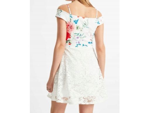 B.P.C sukienka odkryte ramiona koronka ^36/38