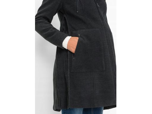 B.P.C płaszcz ciążowy z panelem dla dziecka szary 44.