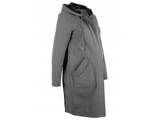 B.P.C płaszcz ciążowy z panelem dla dziecka szary 44.