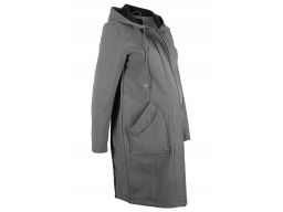 B.P.C płaszcz ciążowy z panelem dla dziecka szary 44.