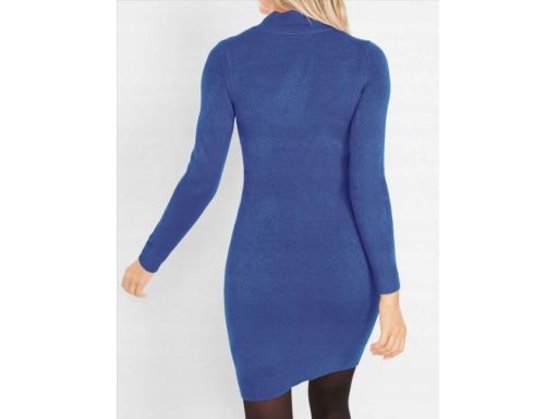B.P.C sukienka dzianinowa szafirowa ^40/42