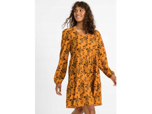 B.P.C sukienka krepowana w kwiatuszki r.32/34