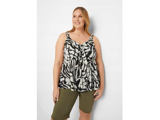 B.P.C luźny top z nadrukiem 44.