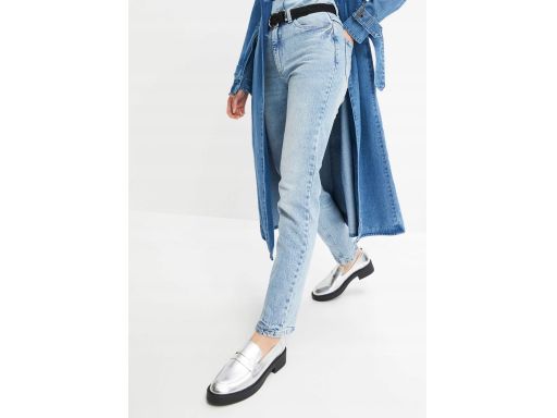 B.P.C spodnie jeansowe damskie przecierane modne 46.