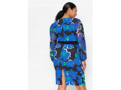 B.P.C ołówkowa sukienka w kwiaty 36/38.