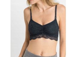 B.P.C biustonosz do karmienia miękki koronka r,46