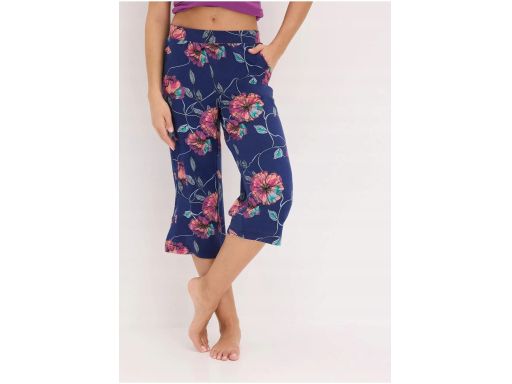 B.P.C spodnie z nadrukiem kolorowym dżersejowe r.36/38