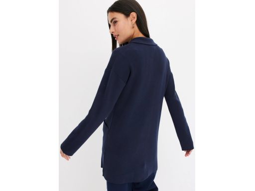 B.P.C płaszcz dzianinowy kardigan granatowy ^40/42