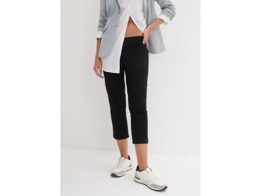 B.P.C tregginsy ze stretchem 3/4 czarne r.36