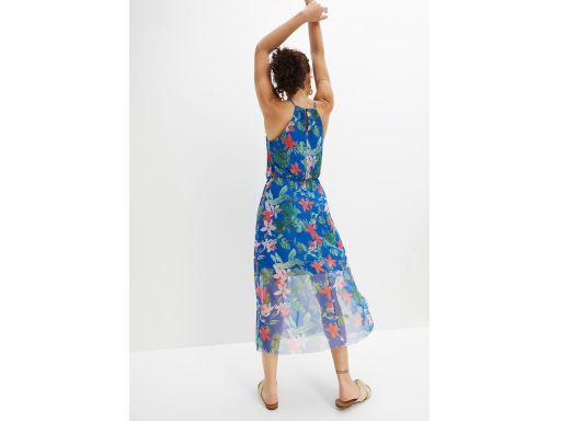 B.P.C sukienka z siateczki w kwiatki 48/50.