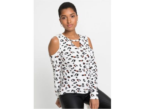 B.P.C Bluzka z wycięciami we wzory ^44/46