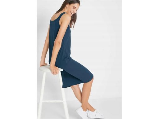 B.P.C sukienka shirtowa bawełniana granatowa 40/42.
