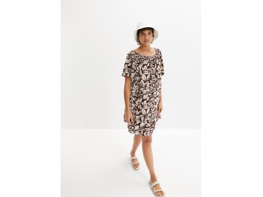 B.P.C sukienka we wzory z wiskozy carmen ^38